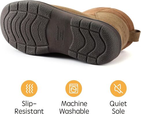 RockDove Men's Fireside Faux Suede Thermal Bootie in Kuwait