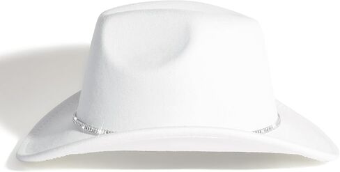 Lisianthus Sparkly Rhinestone Shiny Western Cowboy Cowgirl Hat for Women and Men in Kuwait