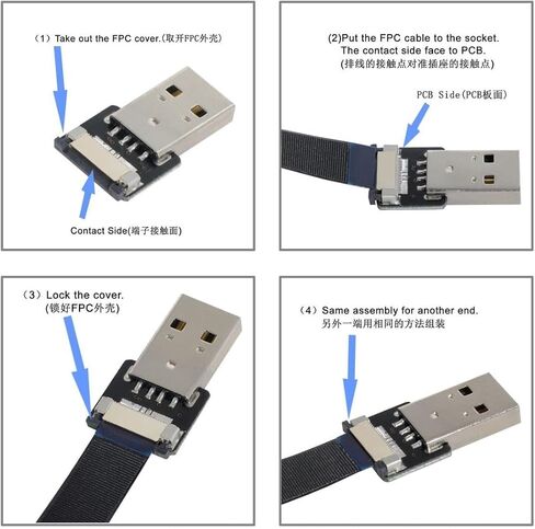 تشينيانغ CY CYFPV USB-C ذكر مقبس توصيل USB C مهائي كابلات USB C محول محول ل FPV HDTV مولتيكوبتر التصوير الجوي in Saudi Arabia