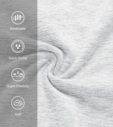 Fioboc Workout Crop Tops for Women Slim-Fit Athletic Short Sleeve Tee Gym Running Yoga Casual Tight Shirts XS-2XL in Saudi Arabia