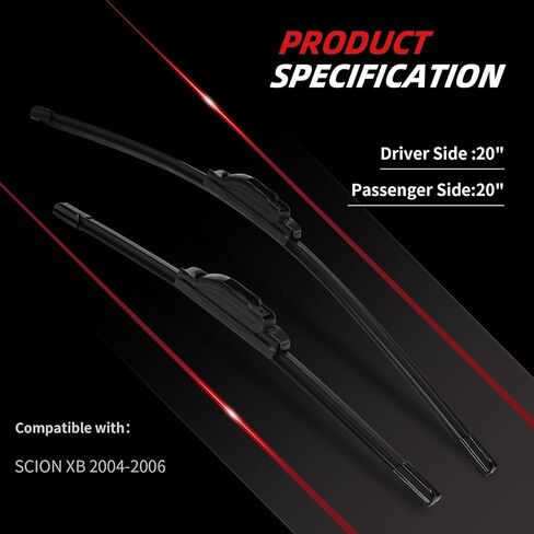 Replacement for Scion XB 2008-2015, Rear Windshield Wiper Arm Blade Set - OTUAYAUTO Factory OEM Style : 8524212110 in Saudi Arabia