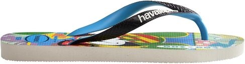 Havaianas Mens Disney Stylish Goofy Flip Flop Sandals, Blue, Size 11/12 in Saudi Arabia