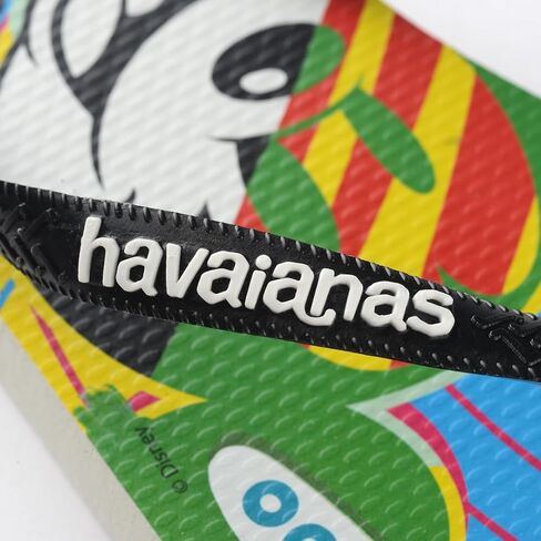 Havaianas Mens Disney Stylish Goofy Flip Flop Sandals, Blue, Size 11/12 in Saudi Arabia