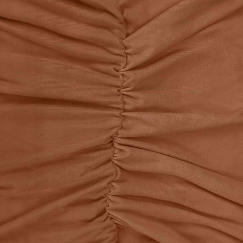 Maternity Shirts Side Ruched Turtleneck & Long Sleeve Maternity Tops for Daily Wear & Casual in Saudi Arabia