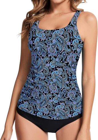 قمم WOWENY TANKINI للنساء ملابس السباحة فقط in Kuwait