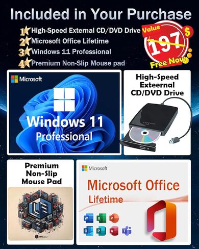كمبيوتر مكتبي HP الكل في واحد مقاس 24 بوصة، شاشة FHD، Intel Core i5-1235U، 8 جيجابايت SDRAM، 256 جيجابايت SSD، Intel UHD Graphics، Windows 11 Home، 24-cb1210 (2024) in Kuwait