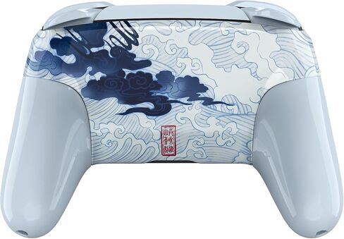 eXtremeRate Deluxe Championship Faceplate Backplate Handles for Nintendo Switch Pro Controller, Replacement Hand Grip Housing Shell Buttons for Nintendo Switch Pro Controller - Controller NOT Included in Kuwait