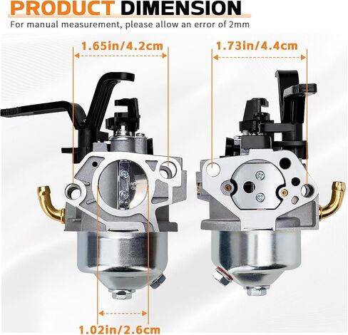 030594A Carburetor Kit for Troy Bilt 6250/8500 Watt Generator 030594A 030594/Briggs&Stratton Storm Responder 030728 in Saudi Arabia