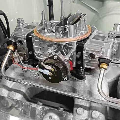 CARBURETOR FIT FOR HOLLEY QUICE FUEL BRAWLER 750 CFM Brawler diecast مع الثانوية الميكانيكية ، الاختناق الكهربائي ، طراز 4150 استبدال#BR-67213 (750 CFM) in Kuwait