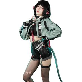 Jane Doe Cosplay Costume ZZZ Cosplay Dress Outfit Zenless Zone Zero Jane Doe Cosplay Halloween