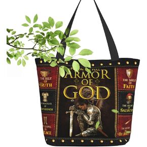 أكياس حمل الكتاب المقدس للنساء مسيحيات حقيبة كنيسة الكتف أكياس ملهمة مع هدية مسيحية سستة in Kuwait