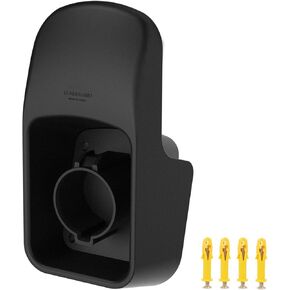 SKYFISH Non Rusting EV Charger Holder - Premium Wall-Mounted SAE J1772 Holster for Electric Vehicle Charging Cable Management,Nozzle Holster Dock with Screws Outdoor/Indoor