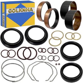 Fork Bushing Dust Oil Seal Rebuild OEM#7386010 For Honda CR250R CR125R; For Kawasak KX500 KX125 KX250; YZ125 YZ400F YZ426F YZ250 YZ450F WR250F WR250R WR250R WR400F WR426F WR450F 1996-2019