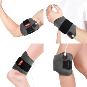 Flexible Heating Pad Wrap for Bicep Upper Arm Pain Relief, Wrap Around Heating Pad for Wrist Ankle Pain, Knees, Multiple Areas of The Body, USB Poewred, 3 Heat Settings
