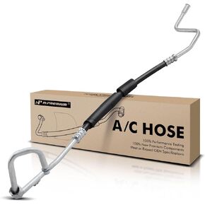 A-Premium A/C Discharge Line Hose Assembly Compatible with Ford Mustang 1986 1987 1988 1989 1990 1991 1992 1993 1994 1995 & Mercury Capri 1986 3.8L 5.0L, Compressor to Condenser