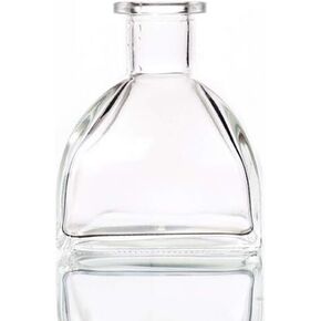 150ml/5oz Empty Home Clear Glass Fregranced Oil Reed Diffuser Bottle Refillable Diffuser Jar Pot Fregrance & Gifts DIY Essential Oils Crafts Home Decor&Office Decor