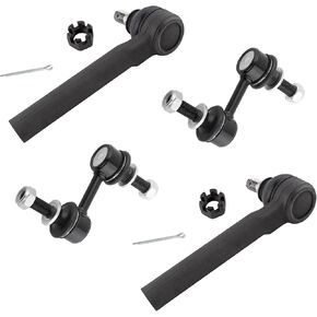4pc ES3712 K750084 ROD Front Sway Sway Bar Bron Front For Subaru Crosstrek 2016-2017 ، Forester 2014-2018 ، Outback 2010-2014 ، Tribeca 2008-2014 ، WRX 2015-2019 ، XV Crosstrek 2013-2015