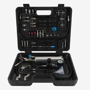 maXpeedingrods Fuel Injector Cleaner Set, 800ML 140PSI Pneumatic Non-dismantle Fuel Injector Cleaning Tool Kit, Auto Gasoline Fuel System Cleaner Kit for Petrol Cars