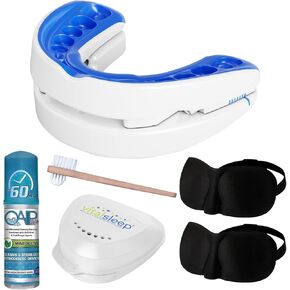 VitalSleep Anti-Snoring Mouthpiece Kit (5 Pieces), Custom Adjustable Jaw Positioning, USA Made & FDA Cleared Snoring Solution, Comfortable Fit (Men's Size)