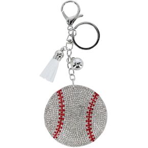 CTM® Women's Womething Baseball Bag Bag Charm