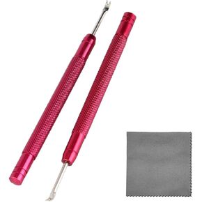 3 in 1 Professional Watch Hand Remover Tools Set with 2PCS Wristwatch Hands Removers Lever Minute Second Hand Removal Puller- Multifunction Tools for Watch Repair and Replace, 3 Colors