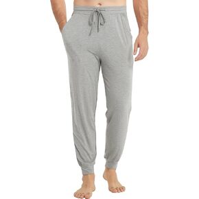 Nachila Men Pajamas Pants-Viscose مصنوعة من الخيزران ، سراويل ناعمة للركض المريح سراويل نوم بارد PJS مع جيوب