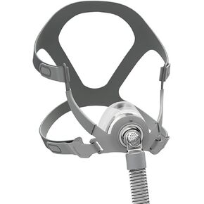 CPAP Mask, Universal CPAP Nasal Sleep Mask Reusable CPAP Supplies, Upgrade Silicone Soft Perfect Sealing CPAP Face Nose Masks with Headgear, Elbow/Swivel, Cushion