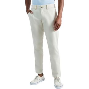 Haggar Men's Comfort Luxe Fit Straight Fit Flat Brity Linen Pant Pant