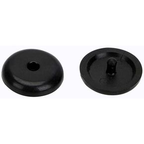 10 Sets Universal Fit Seatbelt Stopper Kit, Snap-on Seat Belt Button Stop, Black Seat Belt Buckle Button Prevent Plastic Seat Belt Button Replacement Parts
