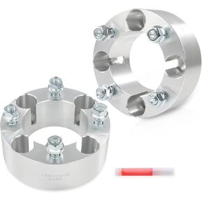SCITOO 2" Wheel Spacers 2pcs 4x110 M10x1.25 84mm Silver Wheel Adapters for Arctic Cat 250 2x4 1999-2009,for Arctic Cat 250 4x4 2001-2005,for Arctic Cat 300 2x4 1998-2003 2010-2016