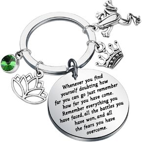 Maofaed Fairy Tale Gift Frog and Princess Gift Frog Keychain حكاية خرافية هدية هدية ملهمة