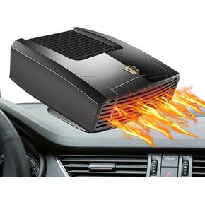 سخان السيارات - سخان محمول للسيارة ، وسخان سيارة 12V 200W الذي يتوصل إلى ولاعة السجائر ، وسيارة Deferoster الزجاج الأمامي ، ومدافع التدوير التلقائي 360 درجة للسيارة ، سيارات الدفع الرباعي ، سيارات الجيب ، الشاحنات ، MPV