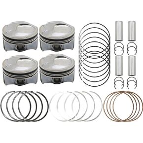engine pistons rings set 2.0L Compatible with Soul Tucson Forte5 2014-2019 230412E210 230412E200