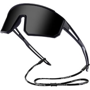 KesaPlan Kids Baseball Polarized Sunglasses for Boys Girls, Youth Sports Sunglasses for Age 6-14 Softball Cycling