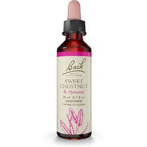 Bach Original Flower Elementies ، Sweet Chestnut - كن متفائلاً - جوهر زهرة المعالجة المثلية الطبيعية للتوازن العاطفي - نباتي وخالي من الغلوتين وخالي من السكر - 20 مل قطارة