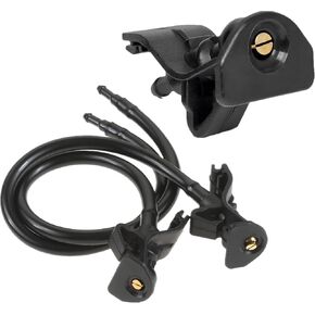 BB5Z-17603-A Adjustable Windshield Washer Nozzles compatible with Ford Explorer MK5 2011-2015 for Ford Mustang 2010-2014 Windscreen wiper spray jet replases BB5Z17603A, AR3Z17603A, 2-Pack Kit