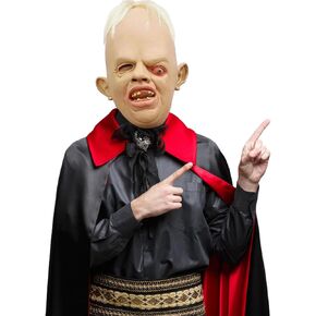 رعب القناع القلاع القلوي هالووين رئيس اللاتكس قناع الأزياء الزاحفة Propy Propty Thorror Mask