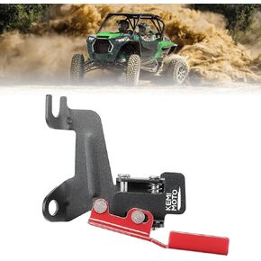 KEMIMOTO Parking Brake Thingy Kit Compatible with Polaris 2014-2023 RZR XP 1000, 2017-2024 Ranger XP 1000, 2020-2025 RZR PRO XP, Reinforced Ribs Upgraded Spring Parking Brake Single Foot Operation