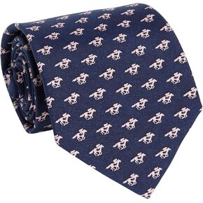 vineyard vines Kentucky Derby And They're Off Tie Printed Tie, Nautical Navy, 58