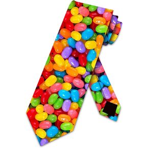 Three Rooker Jelly Bean Ties Mens Easter Candy Colorful Necktie