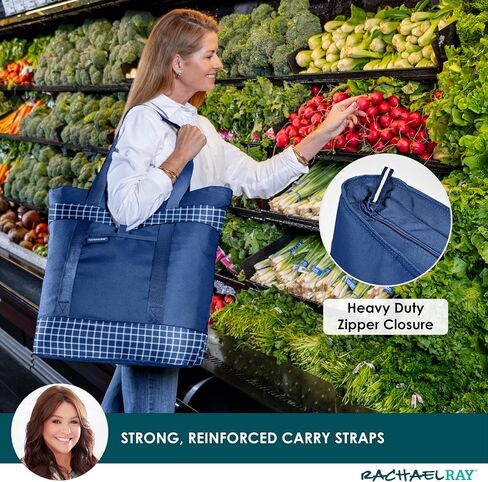 Rachael Ray Jumbo Chillout Thermal Tote, Insulated Soft Sided Cooler Bag in Saudi Arabia