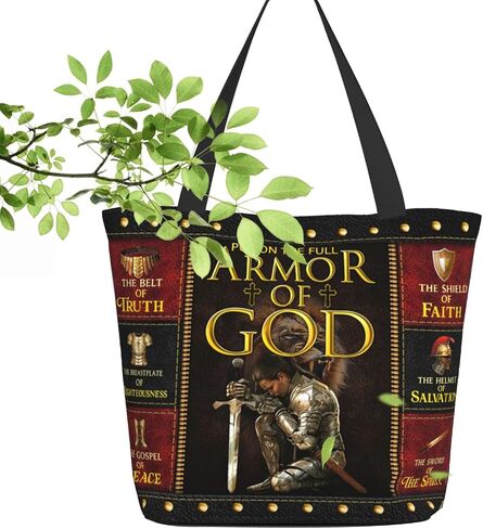 أكياس حمل الكتاب المقدس للنساء مسيحيات حقيبة كنيسة الكتف أكياس ملهمة مع هدية مسيحية سستة in Kuwait