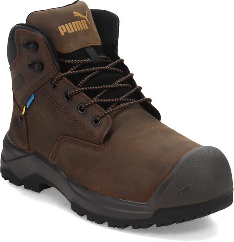 Puma Men Granite 6 "Metatarsal Guard Composite Toe Industrial Boot ، Brown ، 13 in Saudi Arabia