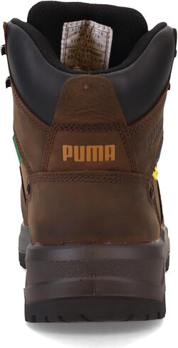 Puma Men Granite 6 "Metatarsal Guard Composite Toe Industrial Boot ، Brown ، 13 in Saudi Arabia