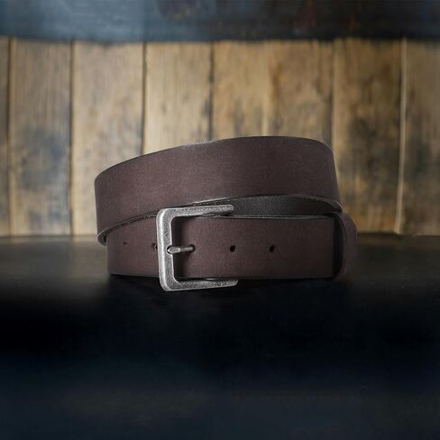 Wrangler Men's Leather Belt without Buckle, 38mm Casual Wait Belt Strap for Jeans, Gift for Men in Saudi Arabia