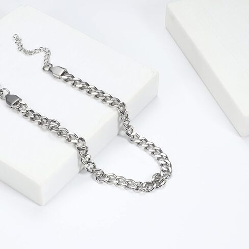 HANPABUM 3-4 PCS Stainless Steel Chain Anklet for Women Dainty Boho Tennis Ankle Bracelets Set Layered Link Paperclip Chain Anklet Adjustable Summer Beach Foot Jewelry in Saudi Arabia