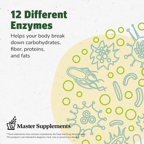 المكملات الرئيسية ENZALASE - 50 كبسولة - إنزيمات متوافقة مع البروبوتيك - توفر دفعة هضمية + غاز وإغاثة الانتفاخ - خالية من الغلوتين - 50 حصصًا in Kuwait