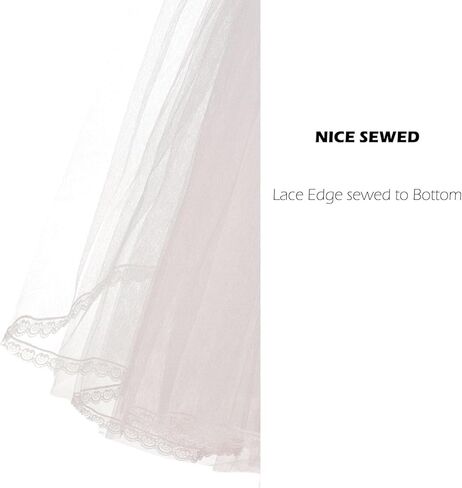 Wowbridal Women Fetticless Petticoats 8 طبقات تول كرينولين أسفل الزفاف لباس ثوب الكرة الأبيض in Kuwait