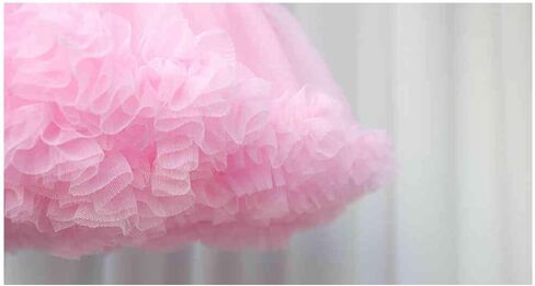Women's Dual Purpose of Petticoat and Skirt above Knee Underskirt Multicolour Tutu Skirt Fluffy Ballet Dress in Saudi Arabia