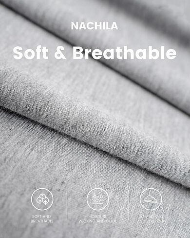 NACHILA Women's Full Slips for Under Dresses-Viscose Made from Bamboo, Camisole Slip Dress Spaghetti Strap Under Dress in Kuwait